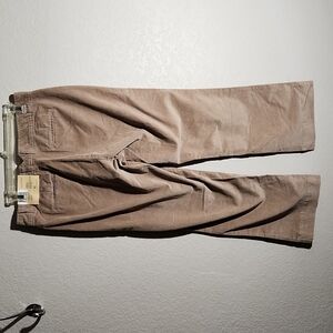 Dockers Pants Womens Size 8 Short Stretch Corduroy Tan New